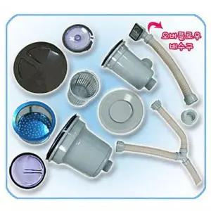 싱크대배수구 대형2볼세트 싱크대 배수구 W012049