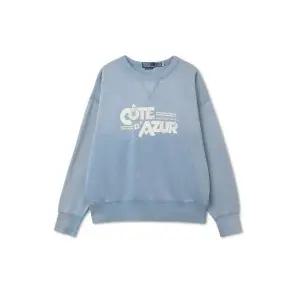 [폴로 랄프 로렌]POLO RALPH LAUREN 빈티지핏 플리스 그래픽 스웨트셔츠 - 블루 MNPOKNI16823621-400 89...