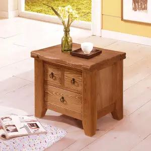 [마루엔개비] 우리목 2단 서랍장 원목가구 협탁