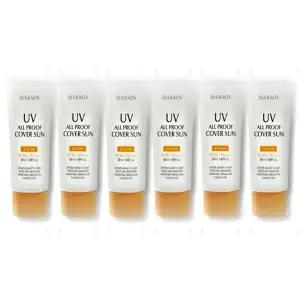 UV 올 프루프 커버 선크림 50ml 6개