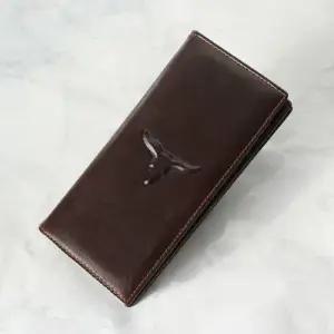 Y305 몬타나블루 천연소가죽 남성 심플 고급 장지갑 W6220D3