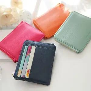 로렐 소가죽 카드 반지갑 W506735