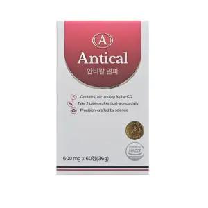 안티칼 알파 알파올라민 파세올라민 60정 1개