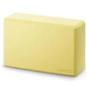 파비츠 요가 블럭 필라테스 홈트 자세 교정 옐로우