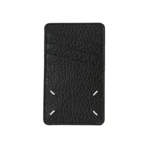 [명품] 25FW 스티치 로고 카드홀더 지갑 블랙 SA1VX0017 P4455 T8013