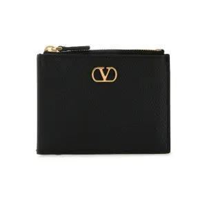 [명품]  25FW 시그니처 V 로고 카드지갑 블랙 7W2P0AK9 SNP 0NO