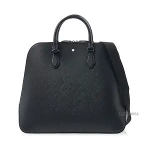 [몽블랑] SS25 공용 볼링 사르토리얼 토트백 130280 BLACK