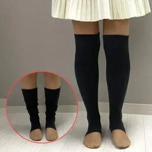 차콜 학생 발토시 롱 레그워머 워머 교복 니트 Jpar