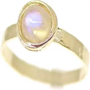 보석 금반지 14k 금 도금 돌반지 밴드 스태킹 스몰 스톤