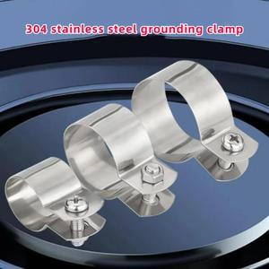 304 스테인레스 스틸 옴 접지 클램프 자키 카드 브래킷 버클 호스 밴드 워터 파이프 고정 클립