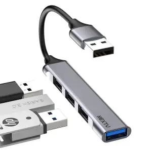 휴대용 4포트허브 A타입커넥터 노트북 5Gbps USB3.1 허브유에스비