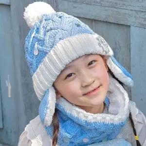 ( )겨울왕국2 방한세트 여아모자 유아목도리 캐릭터세트 유아목도리 털모자 목도리세트 아동목도리 용품 방