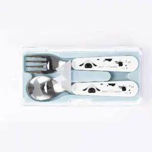 [알티피아]WL 스텐 스푼포크 깔끔 케이스 세트 스푼포크세트