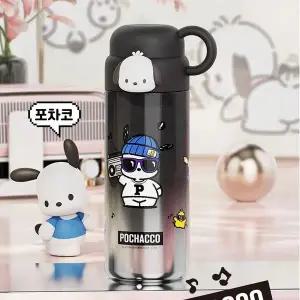 [오너클랜]WL 산리오 포차코 컵 스텐 텀블러 460ml