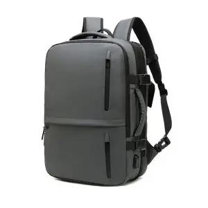 [셀러허브][라일리] Rly 그레이- 남자 멀티 비즈 백팩 여행용 USB 방수 여행 (S9556641)