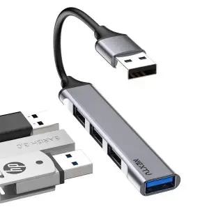 휴대용 4포트허브 A타입커넥터 노트북 5Gbps USB3.1 허브유에스비