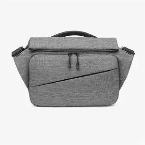 [셀러허브][라일리] Rly 그레이- 멋진 패션 메신저백 방수 USB포트 어깨백 (S9550402)