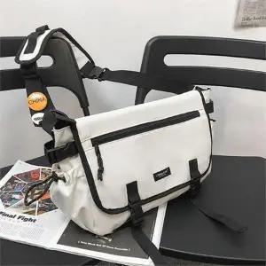 [셀러허브][라일리] Rly 남성 가방 쇼퍼백 메신저백 흰색 크로스백 (S9548616)