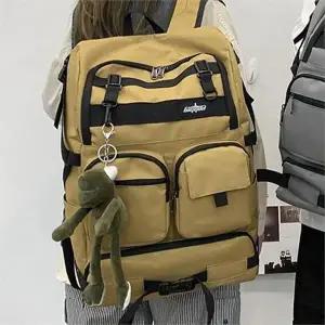 [셀러허브][라일리] Rly 신학기 학생 캐주얼 백팩 패션 가방 옐로우 책가방 (S9557107)