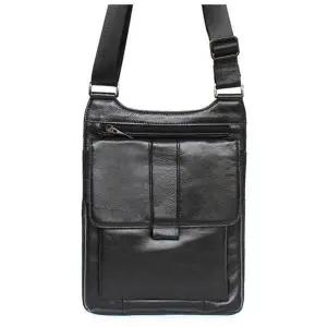 [셀러허브][라일리] Rly 데일리 크로스백 남자 고급 가죽 숄더백 블랙 (S9550608)