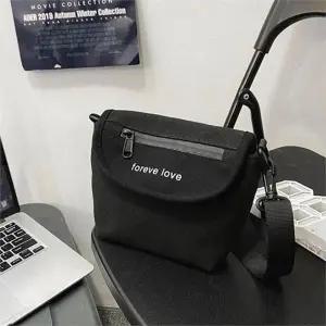 [셀러허브][라일리] Rly 미니 크로스백 학생 캐주얼 패션 블랙 가방 (S9551705)