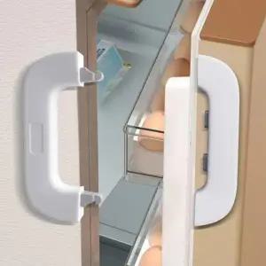 다용도 잠금장치 고양이 문 열림방지 냉장고 안전가드 (WFJUXFH)