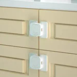 회전식 서랍 잠금장치 옷장 냉장고 도어 손끼임방지 (WFJUY1J)