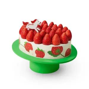 [투썸] 생딸기 듬뿍 우유 생크림