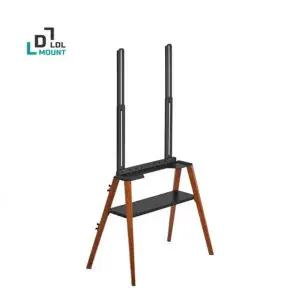 이젤형 TV 스탠드 플로어스탠드 대형 대형 TV 받침대 블랙