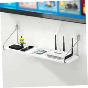 셋탑박스선반 벽고정 공유기 셋톱박스 선반(60cm) 셋톱박스거치대
