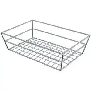 아메리칸 메탈크래프트 - RMBC 59C SSRT962 바구니 길이 9인치 x 너비 6인치 은색