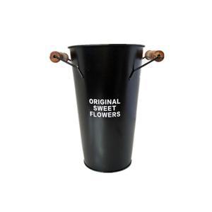 유백색 빈티지 화분 북유럽 블랙 바구니 꽃집 손잡이 1 빈티지 01 나무 바스켓