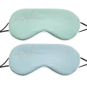 파스텔 컬러 페브릭 수면 안대 푹신한 눈가리개 편안한 수면용 (WFK65OI)