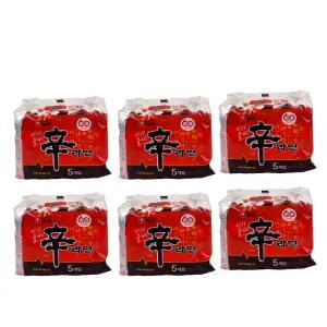 농심 신라면 봉지라면 120g 30개입