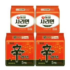 농심 신라면 10입 + 사리면 10입 (총 20개)
