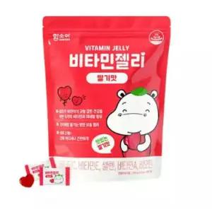 (정품배송) 함소아 비타민젤리 딸기맛 100정