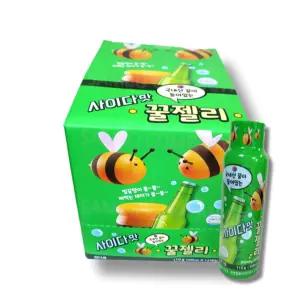 꿀젤리 사이다맛젤리 짜먹는젤리 1박스 (12개입)