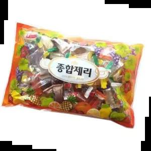 어린이간식 아리랑 종합젤리 x 4개입 1박스 850g