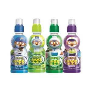 G)뽀로로 음료235ml 밀크맛6개+사과6개+블루베리6개+샤인머스캣6개