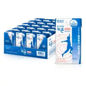 (정품배송) 함소아 어린이 키즈 칼슘 흡수가 좋은 키온 KEYON 복숭아맛 125ml 24팩 1박스
