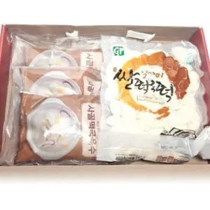 떡국떡 김 선물세트 설날 명절 실속 알뜰 직원 만원대