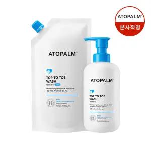 아토팜 탑투토워시 460ml+리필400ml GIFT)엠엘이로션60ml+크림8ml*2