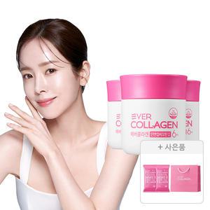 에버콜라겐 인앤업 비오틴 업 6주분, 3개+증정(타임콜라겐 20일분+쇼핑백)