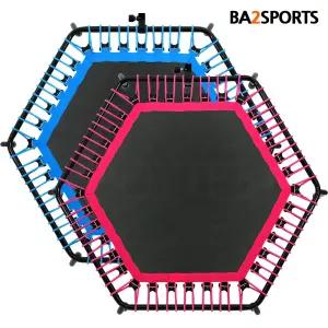 점핑 트램폴린 점핑알파고 620 6각 트램폴린 성인 다이어트 유아 어린이 실내 방방이 헬스 운동기구