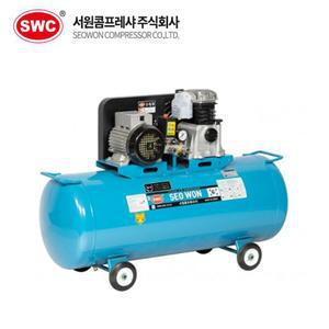서원콤프레샤 SF69 6.5마력 140L 철탱크 저소음 저진동 이동편리