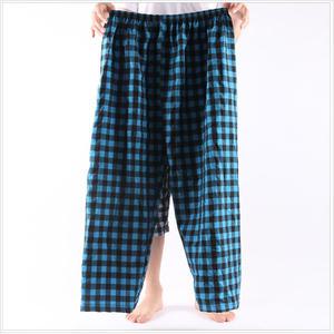 빅사이즈 7부9부선염체크파자마 잠옷바지 2XL 3XL