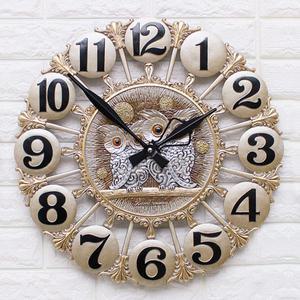 돈들어오는 풍수 벽시계 황실부엉이-특대/무소음/예쁜디자인장식품 거실엔틱벽장식 집들이결혼이사개업선물