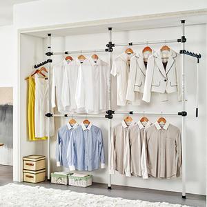 38mm 원터치 고정식행거 4단 (804행거)