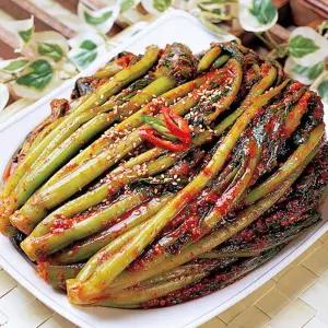 [백서방 김치] 30년 전통 여수 돌산 갓김치 2kg / HACCP인증