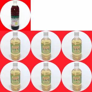 고급 증류목초액 500ml 6개 - 생활용 정제 목초액 참나무 참숯 활성탄 숯가루 숯 차콜